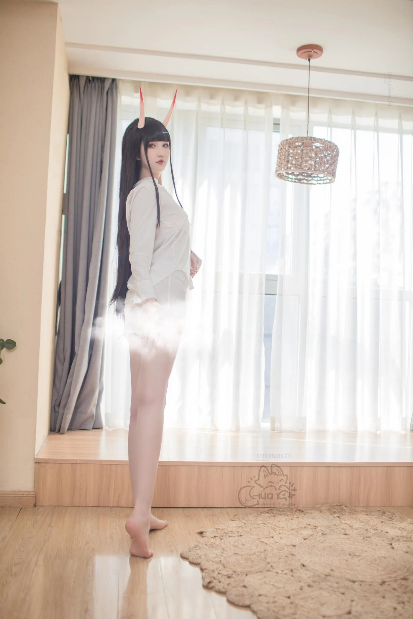 花兮_honoka – NO.03 能代 宁静的六叠间 [18P]插图